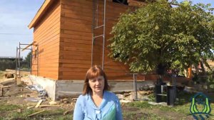Отзыв о строительстве дома из строганного бруса в д Сухая балка