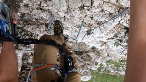 Ferrata GADOTTI al Sas Aut passando per il Bivacco Zeni | Val San Nicolò - Dolomiti [4K]