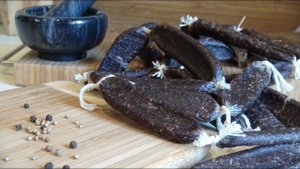 Как сделать сухие колбаски (Dry Wors) || How to make Dry Wors