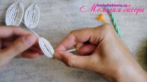 КРОКУСЫ из БИСЕРА - мастер класс