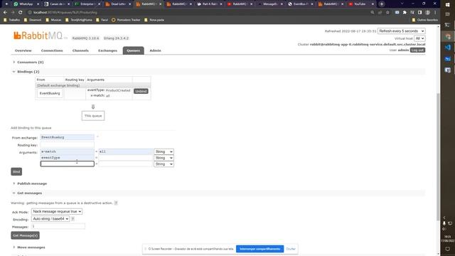 Rabbit Exchange Type Header