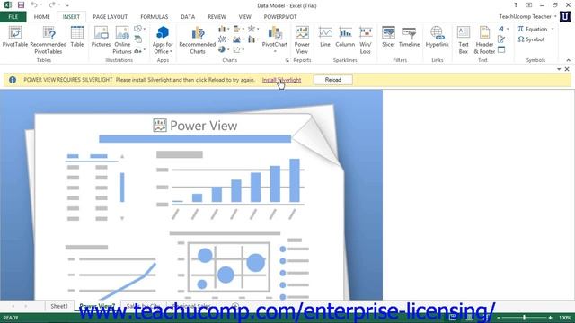 Microsoft Office Excel Tutorial 2013 Power View 34.1 Employee Group Training смотреть онлайн