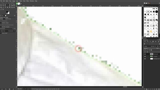 How to Remove a Green Screen in Gimp смотреть онлайн