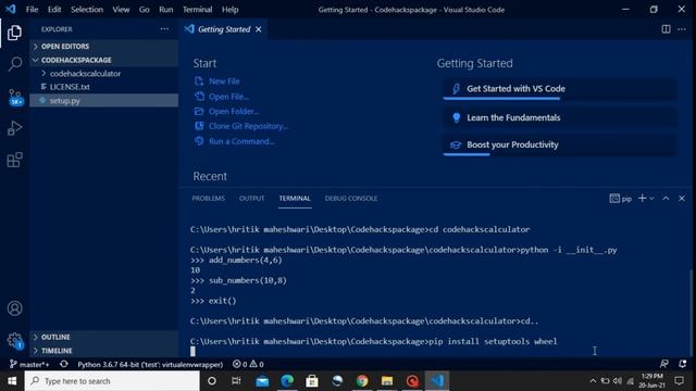 Create and Publish your own Pypi Package | Creating Python Package using Setuptools | Python Packag
