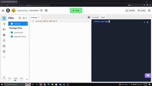 Level 1 Lesson 1: Introduction to Replit and Python Programming