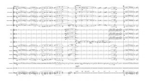 "Прелюдия весны" - партитура для биг-бенда