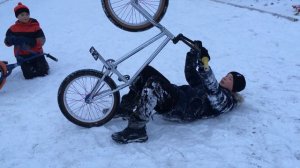 Покатушки на BMX. / Новые наклейки.