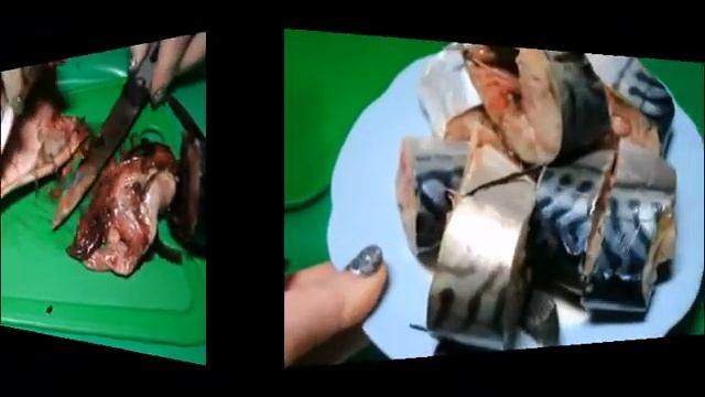 Скумбрия в домашних условиях,малосольная.
