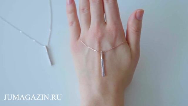 Колье 43812226Д (родирование) и Колье 43812227Д (золочение, выборочное родирование)