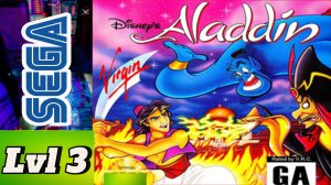 Aladdin Sega mega drive 2 Lvl 3/ Аладдин на Сега уровень 3 - Крыши Аграбы