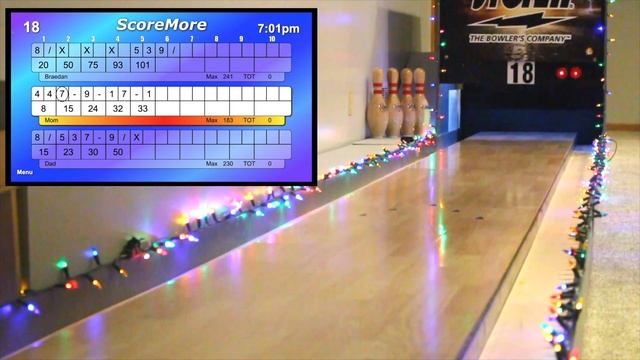 Family Bowling Christmas Special #4! смотреть онлайн