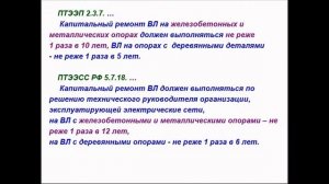 Техническое обслуживание и ремонт ВЛ