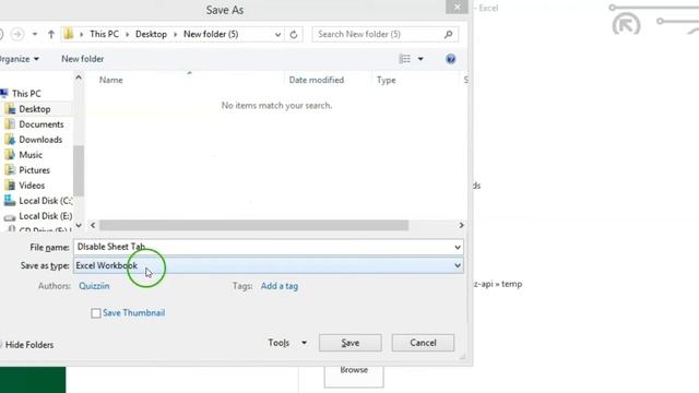How to disable RIGHT CLICK on sheet tab in Excel VBA
