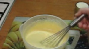 Манник залитий молоком