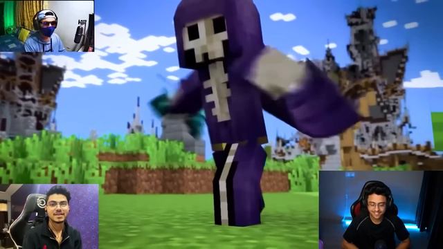 😰WORLD'S MOST INTENSE BATTLE OF REAL HEROBRINE VS DEADLORD - TEDDY GANG REACTS  {#1}