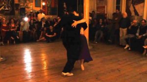 NELSON PINTO E ISABEL COSTA NA MILONGA DA LA GALERIA IDEAL EM 12/04/15