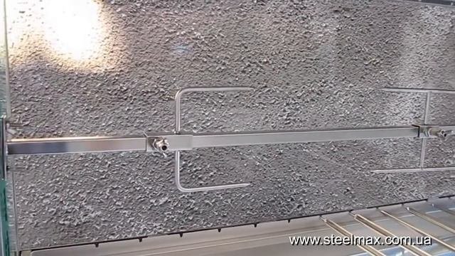Гриль-мангал электрический с электроприводом для шампуров и с электровертелом ООО 