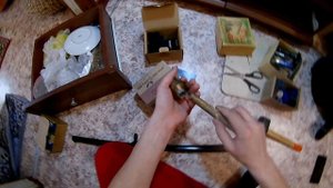 Калибровка гильз 12 калибра подручными средствами.