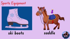ESL Sports Equipment | Vocabulary #eslstudents