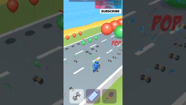Balloon Pop Run 3D - Gameplay Walkthrough | Ios, Android mobile #shorts mobile games??level 21 смотреть онлайн