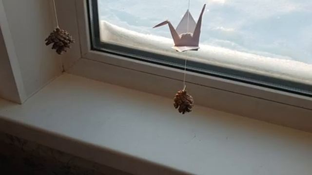 Самое простое НОВОГОДНЕЕ оформление окна. смотреть онлайн