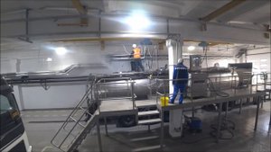 Эксплуатация промышленных полов SIC на молочном производстве. Промышленные полы Argelith.