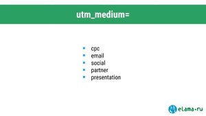 eLama: Как правильно использовать UTM-метки