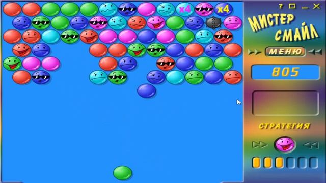 Мистер смайл - весёлая игра из серии три в ряд. смотреть онлайн
