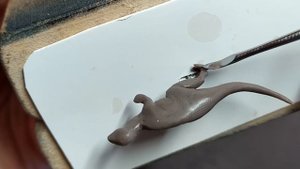 Лепка динозавра Кулиндадромей