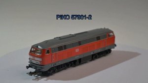 PIKO BR 218. Модели железных дорог.