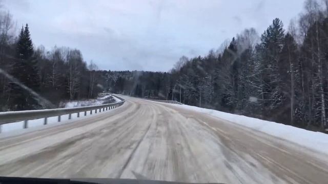 Въезд в Кировскую Область (Фалёнки) со стороны Удмуртской Республики (посёлок Яр). смотреть онлайн