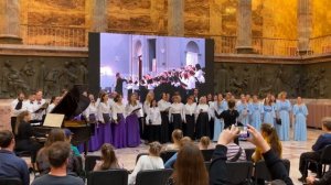 Сводный хор участников битвы хоров - «Вечерняя песня»