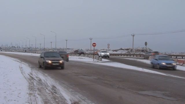 Что происходит на съезде с нового Ахтубинского моста? смотреть онлайн