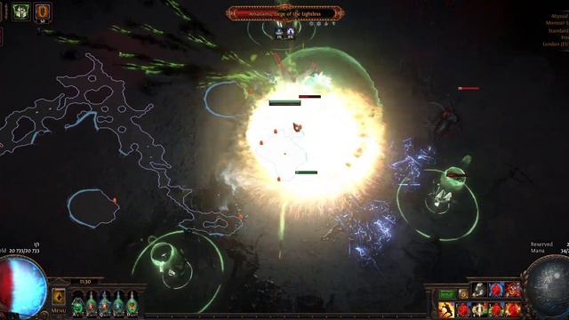 Crash test solo aurabot vs Amanamu (POE STD league) смотреть онлайн