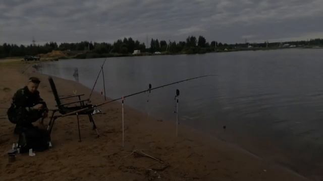 Рыбалочка на реке Шоша,отдых с палаткой