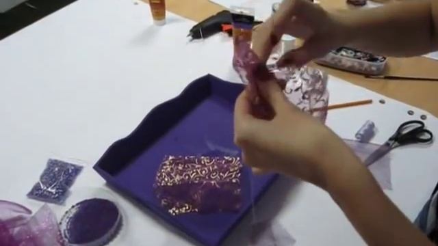 Поднос королевы или работа с поталью от SanginaRu смотреть онлайн