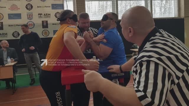 Златоустовцы завоевали призовые места на чемпионате России по армрестлингу