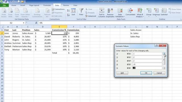 Mastering Excel 2010: 61 - Analyzing Data with Scenario Manager смотреть онлайн