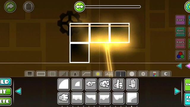 Как сделать улучшенный 1.0 декор в гд // geometry dash tutorial✨ смотреть онлайн