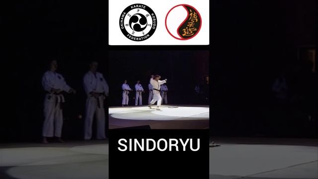 Окинава каратэ Синдо-рю на 1-м Открытом Фестивале боевых искусств 2002 часть2 #karate #okinawakarat смотреть онлайн