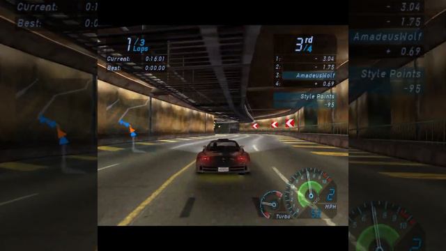 NFS: UNDERGROUND - 100 LUCKY CRASHES - COMPILATION смотреть онлайн