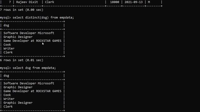 MySQL || Lecture - 7 || CBSE CLASS 12th || Computer Science PYTHON || TechTutor