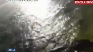 Пассажир заснял падение самолета в море