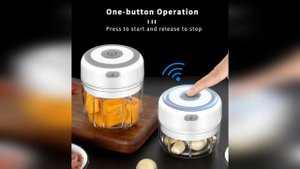 Мини блендер, измельчитель продуктов кухонный беспроводной