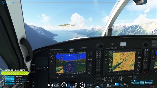 SWS KODIAK 100 Series II : Anchorage (PANC) - (PADQ) Kodiak -- MULTIPLAYER -- MSFS смотреть онлайн