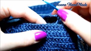 Свитер крючком. 2/2 часть МК. Связать можно любой размер. Sweater crochet