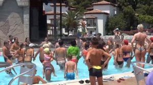 Клубный танец в бассейне Club Marco Polo 2013