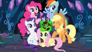 Круг друзей - Сумеречная Искорка Рарити Радуга Дэш Флаттершай Эпплджек и Пинки Пай ИНСТРУМЕНТАЛЬНЫЙ