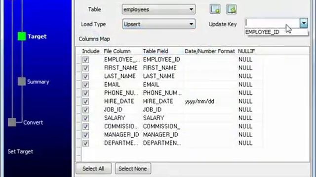 Upsert (replace, insert or update) CSV data to DBF смотреть онлайн