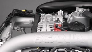 Звук легендарного двигатель Scania V8